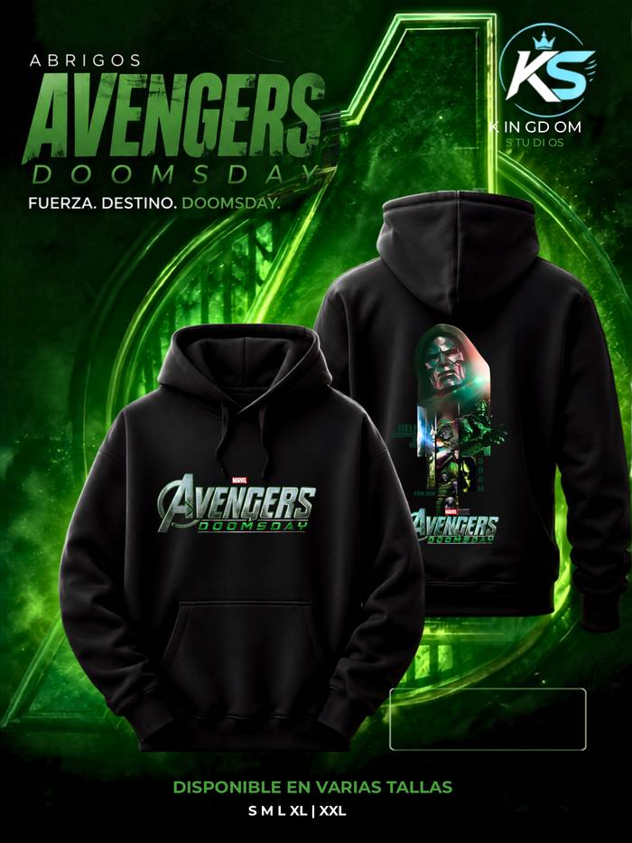 Sudadera Avengers Doomsday personalizada, foto 4