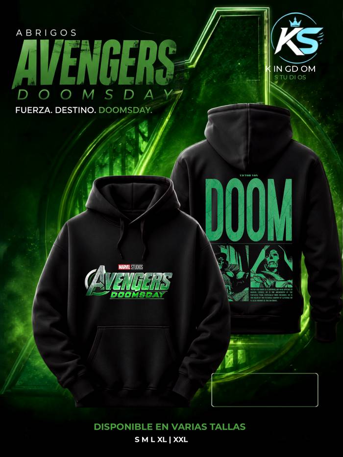 Sudadera Avengers Doomsday personalizada, foto 5