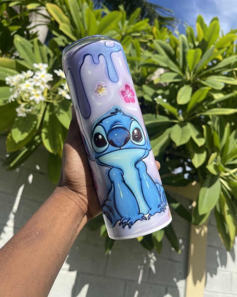 Vaso Tumbler 20oz diseño Stitch